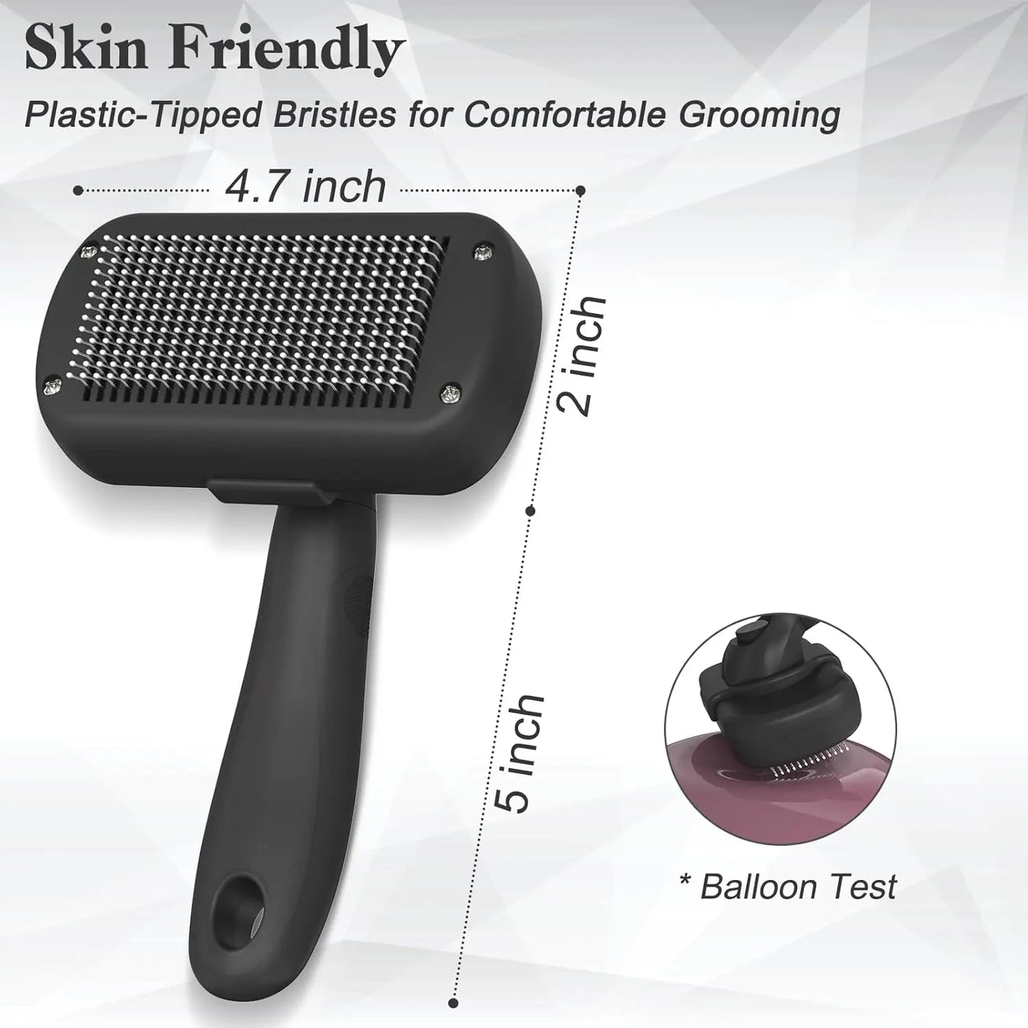 PawModo™ Self Cleaning Shedding Brush, Skin Friendly Grooming Tool For Cats and Dogs PawModo™