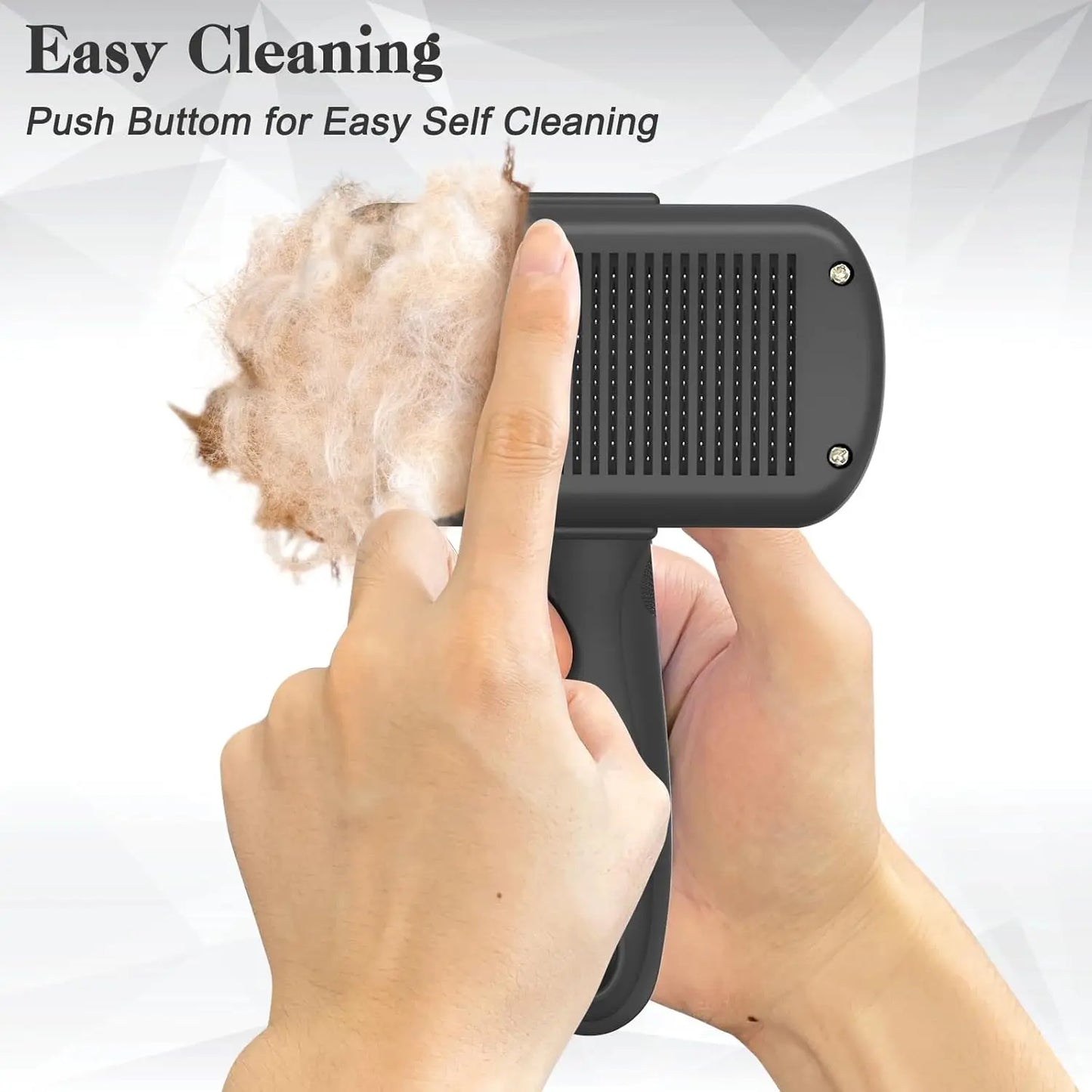 PawModo™ Self Cleaning Shedding Brush, Skin Friendly Grooming Tool For Cats and Dogs PawModo™